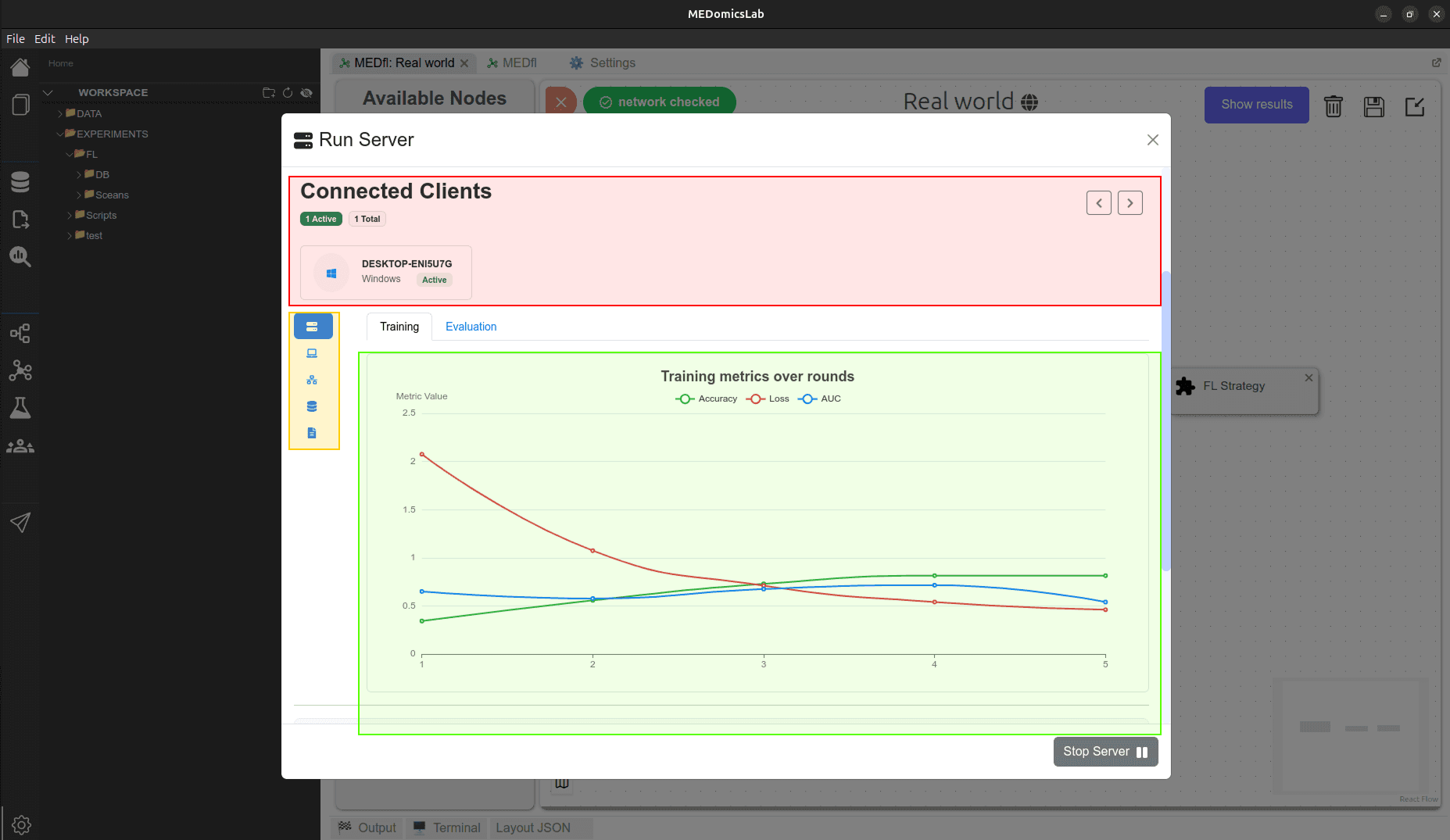 Results and analytics